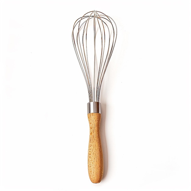 Photo a wooden kitchen utensil with a wooden handle and a wooden spatula on it