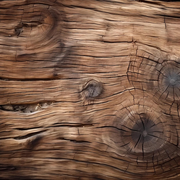 A wooden log with a knot in the middle.