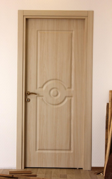 Wooden and modern interior door