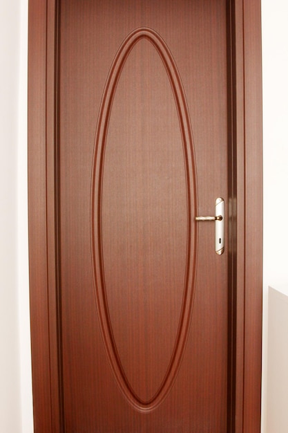 Wooden and modern interior door