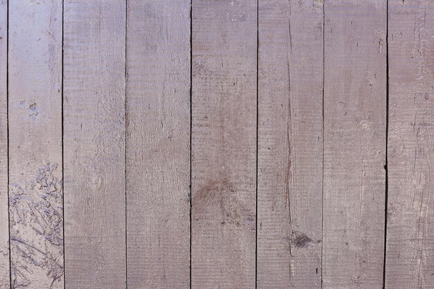 Wooden old shabby colored wall in full screen Photographed at close range