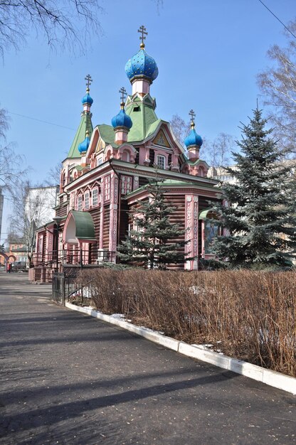 Wooden Orthodox Church in Lyubertsy