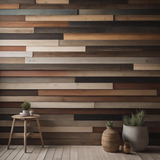 Photo wooden panelling