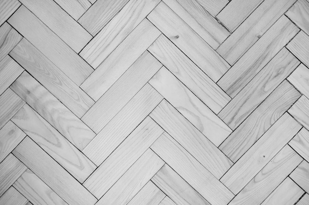 写真 無色の明るい背景として木製の寄木細工の床
