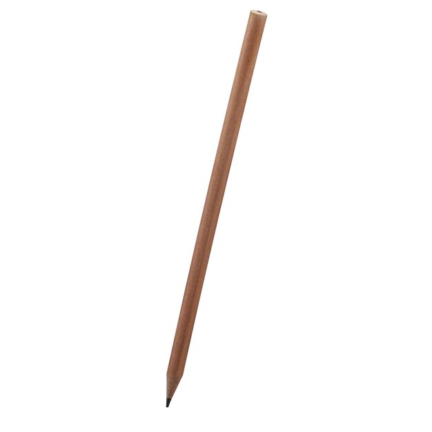 Wooden Pencil isolated on white background with clipping path Classic pencil isolated background