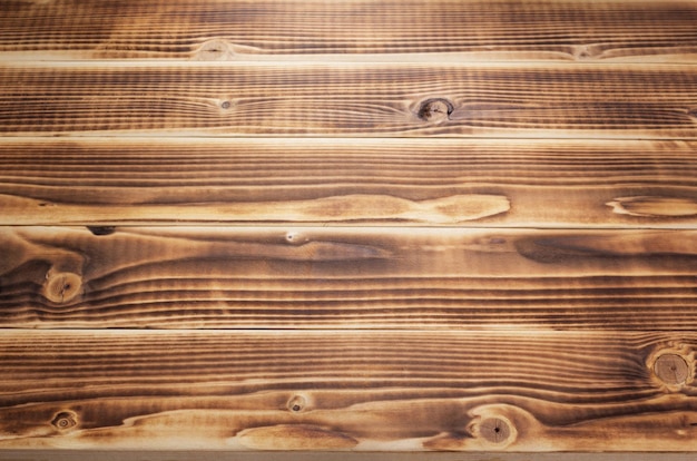 Foto fondo del bordo di legno della plancia come struttura