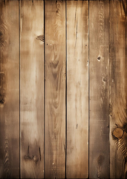 Wooden Plank Frame border on white background