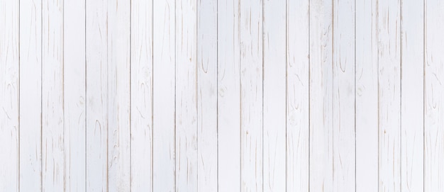 wooden plank painted background in white color with copy space.