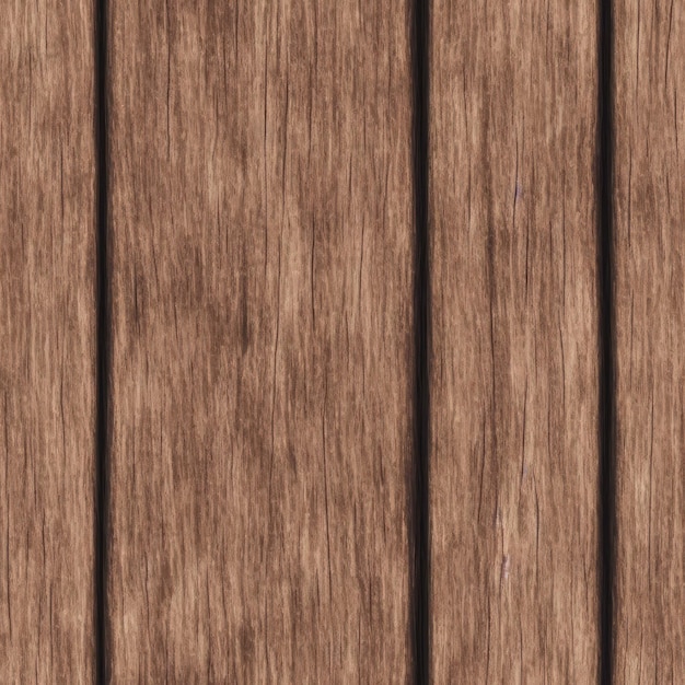 A wooden plank that has a dark brown color.