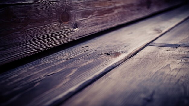 A wooden plank with a hole in it