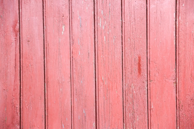 Wooden planks texture background. Brown colour brushed with paint.