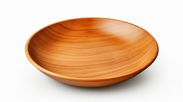 Wooden plate bowl