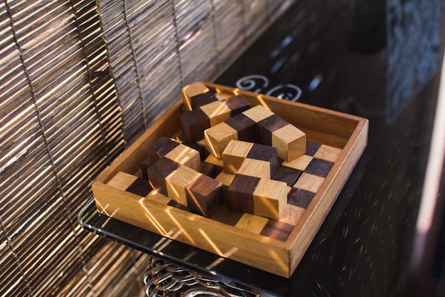 Wooden puzzle