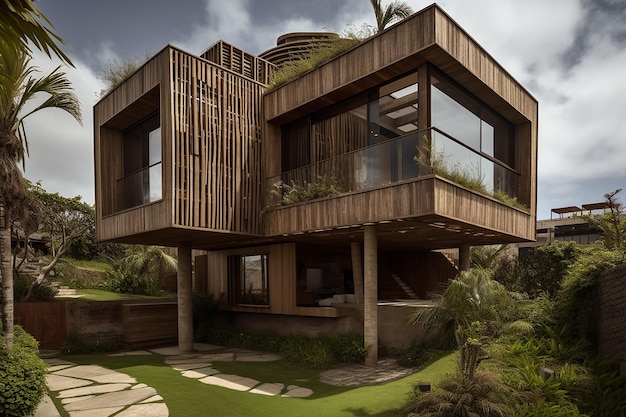 Wooden Residential Structure