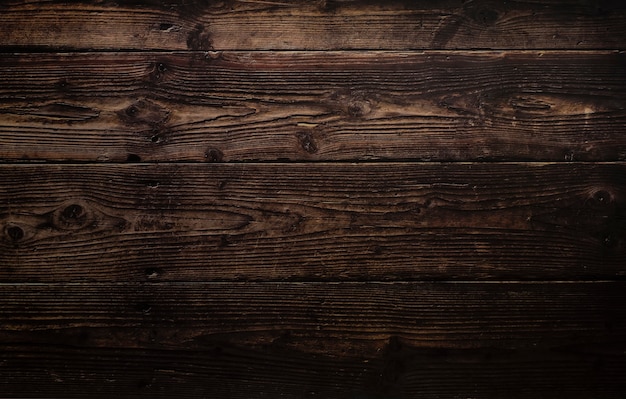 Wooden rustic brown planks