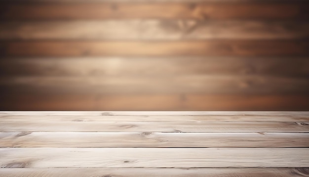 Photo wooden table background