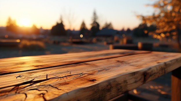 wooden table background