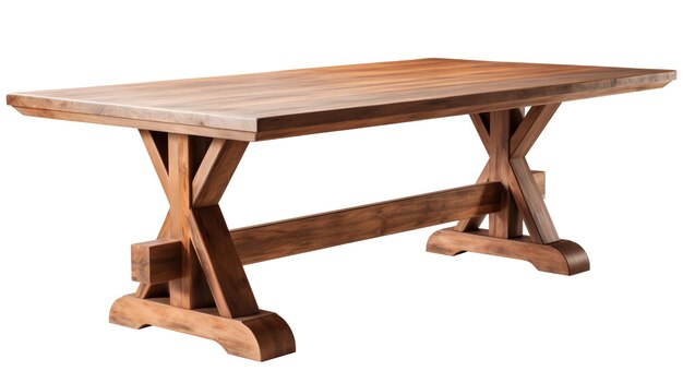 Photo wooden table design