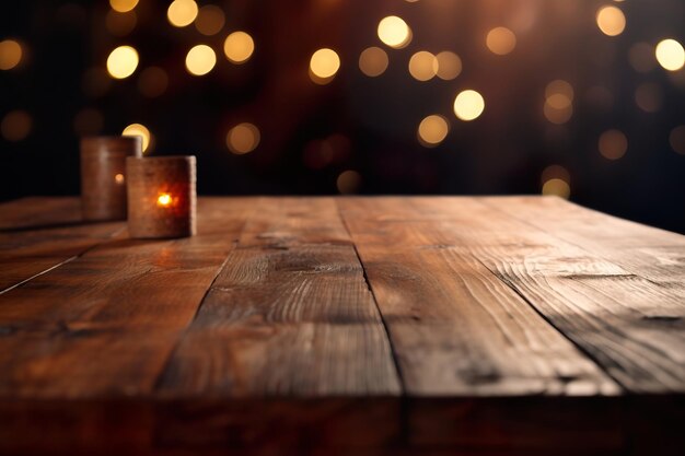 wooden table product background