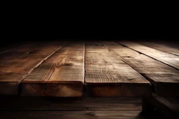 wooden table product background