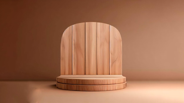 деревянный стол на белом фоне макет продукта