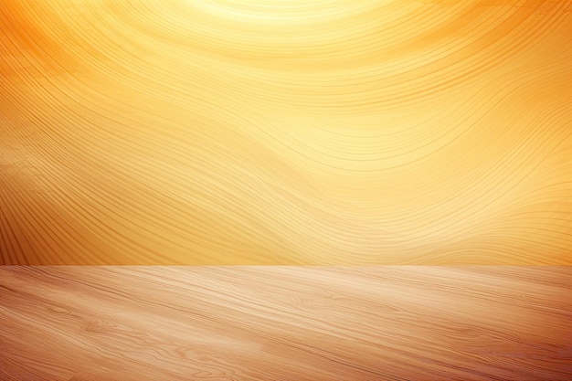 A wooden table with a light brown background