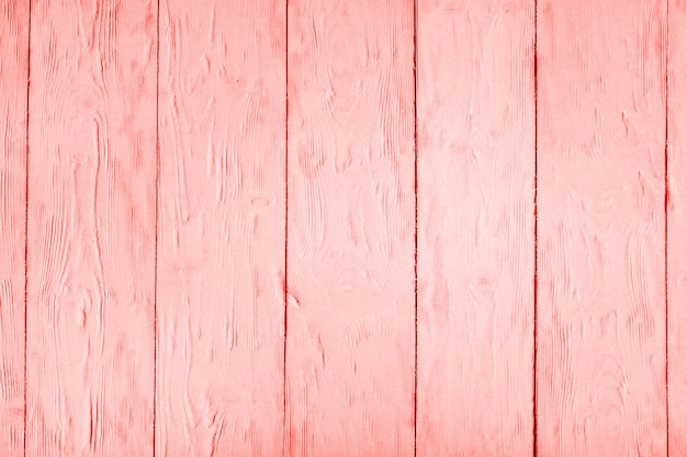 Wooden texture toned to living coral color 