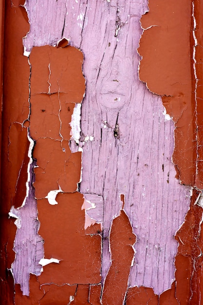 Фото Деревянная текстура с очищенной краской