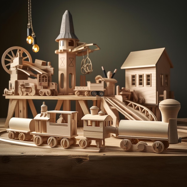 Wooden toys showcase image