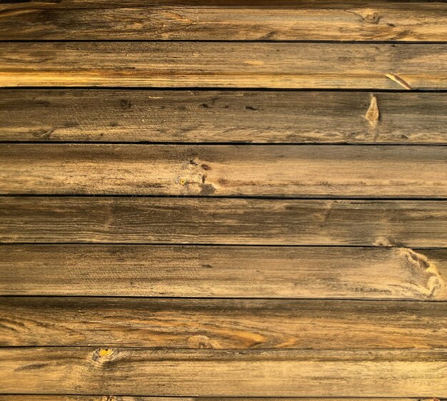 A wooden wall background with planks made from wood