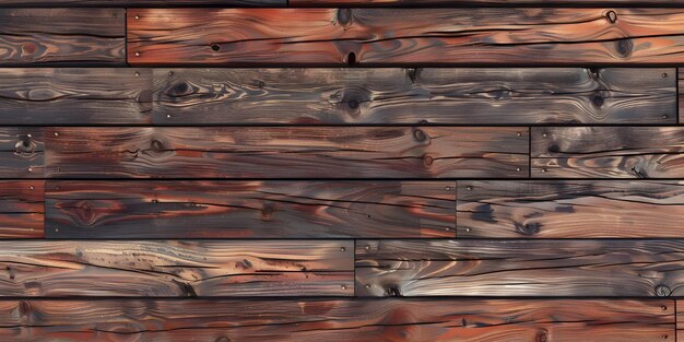 Wooden wall Texture of wooden boards Background for design Ai Generated