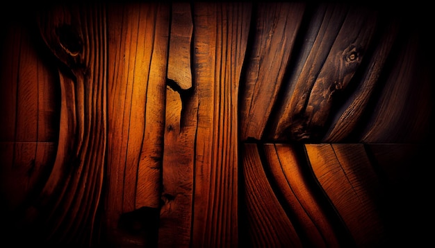 A wooden wall with a black background and a black background.