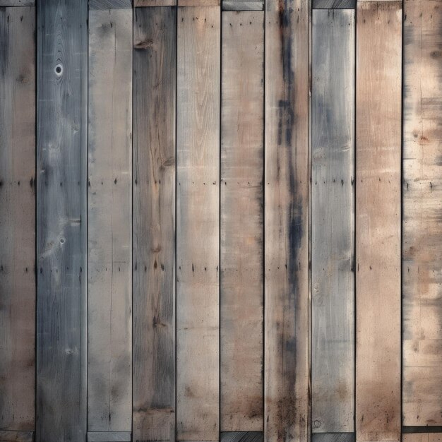 A wooden wall with a dark brown and gray color.