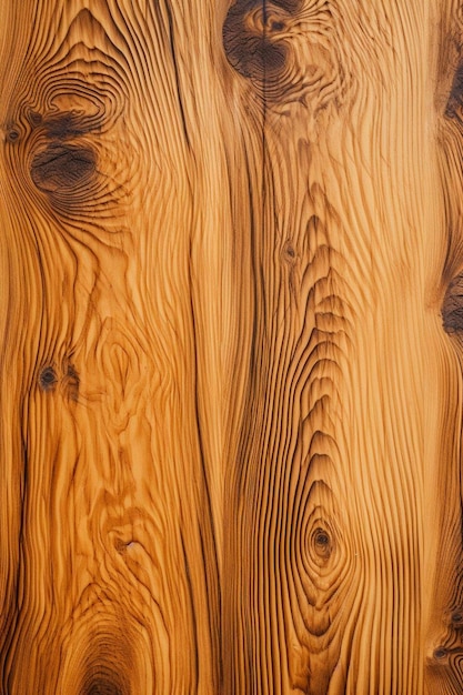 木製の壁に木のパターンが描かれている