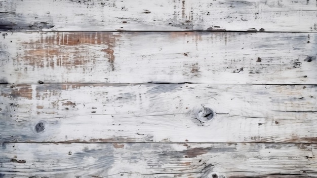 「wood」という言葉が描かれた白いペイントの木製の壁。