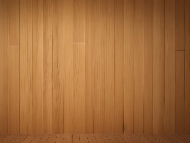 A wooden wall with a wooden background generated by AI