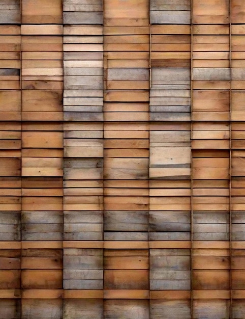 Photo wooden walls and some furniture generated by ai