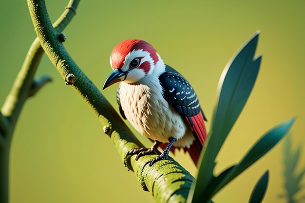 Woodpecker wild protection animal HD photography photo wallpaper background illustration