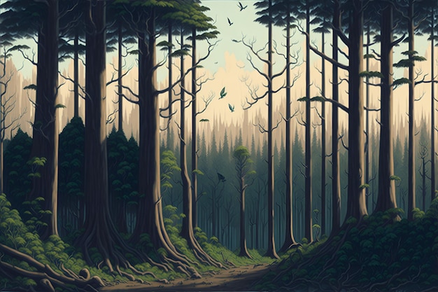 Woods_forest_illustration_ground