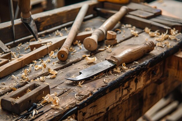 Woodworking and carpentry skills ar generative ai