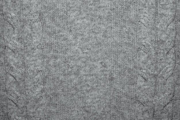 Wool sweater texture close up