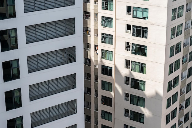 Woongebouw gevel Appartementengebouw