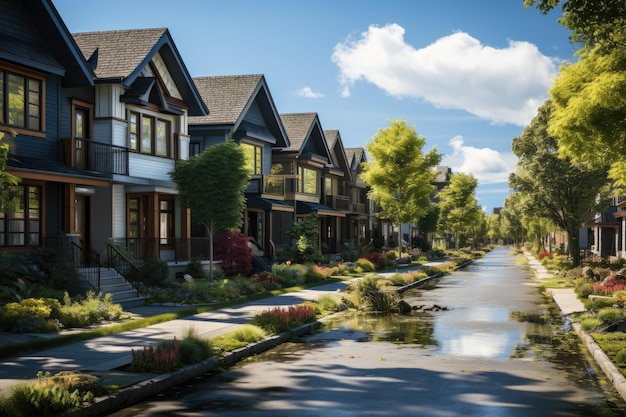 Woonontwikkeling Nieuwe huizen in een gezinsvriendelijke buurt