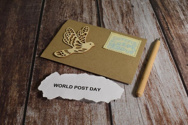 Word Post Day conception