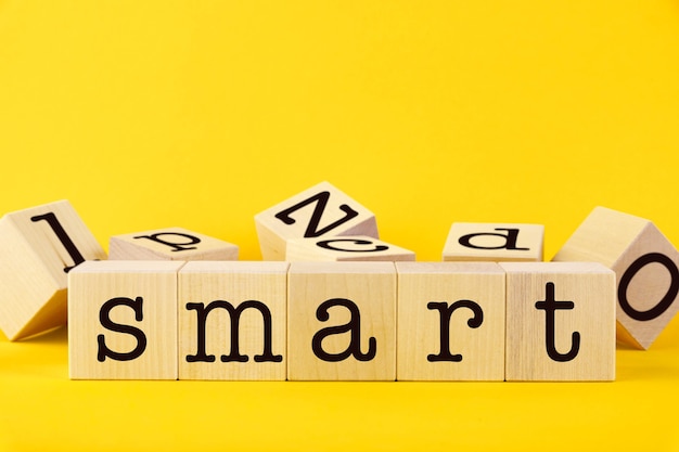 Photo the word smart