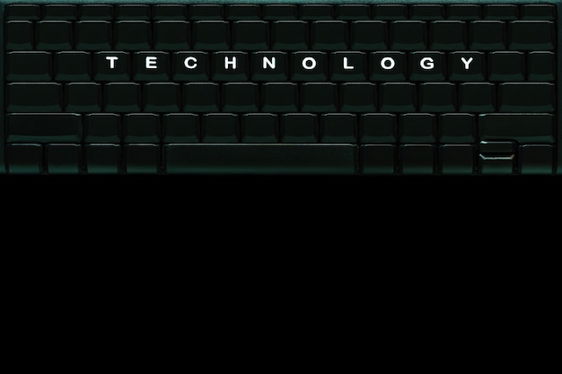 The word TECHNOLOGY