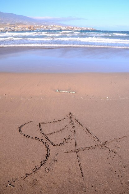 Word Written on the Sand