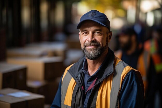 Work portrait of a worker