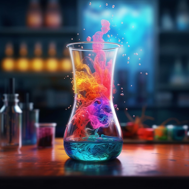 work of a science beaker