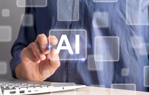 work with ai online system cyberspace virtual technology artificial intelligence